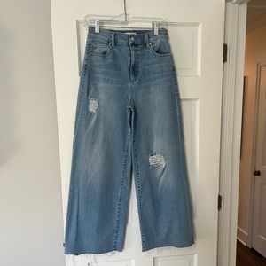 Level 99 wide leg spirited jeans